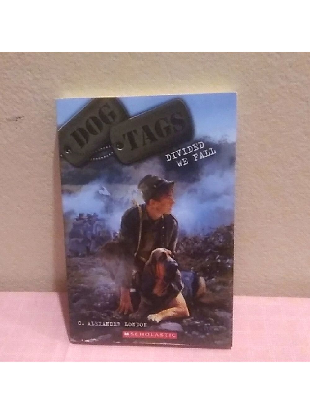 Scholastic Dog Tags: Divided We Fall Book